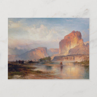 Klippen des grünen Flusses - 1874 Postkarte