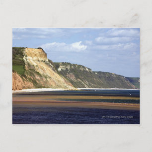 Klippen entlang der Jurassischen Küste Postkarte