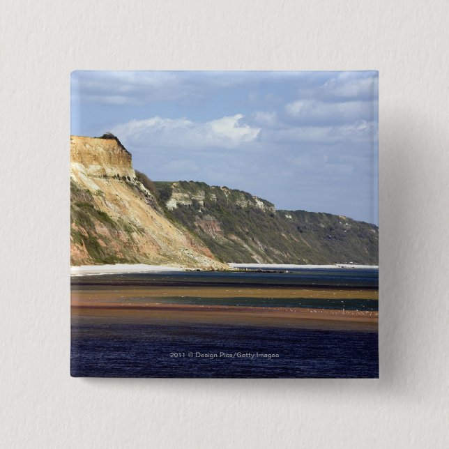 Klippen entlang Juraküste Button (Vorderseite)