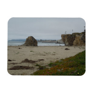 Klippen entlang Pismo Strand-Küstenlinie Magnet