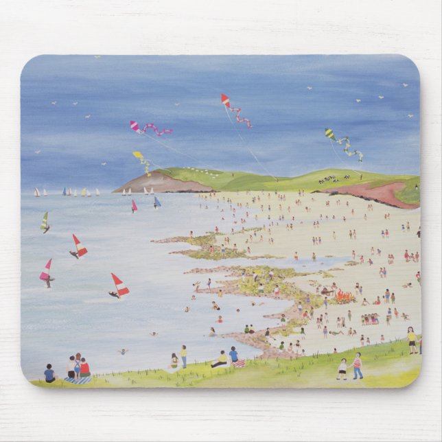 Klippen und Bucht Mousepad (Vorne)