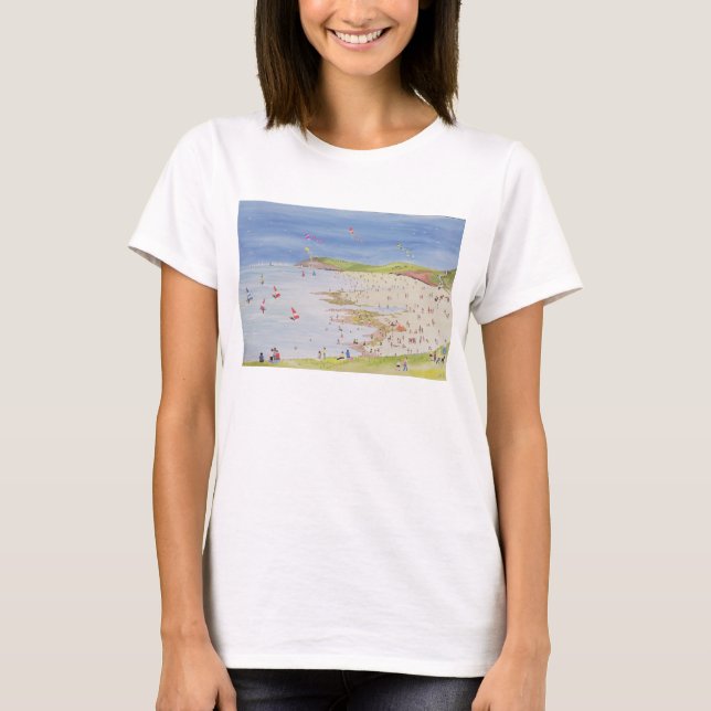 Klippen und Bucht T-Shirt (Vorderseite)
