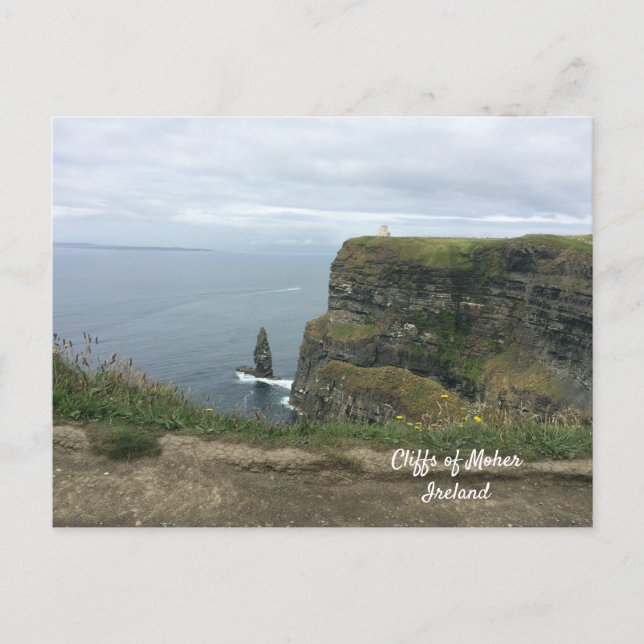 Klippen von Moher in Irland Postkarte (Vorderseite)
