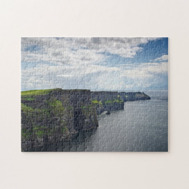 Klippen von Moher in Puzzlen Irlands (Horizontal)
