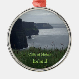Klippen von Moher Irland - irische Ornament Aus Metall