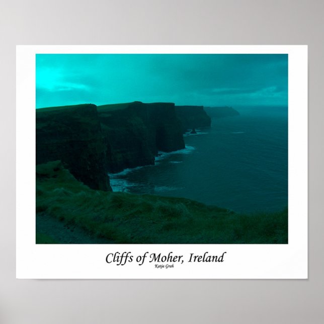 Klippen von Moher, Irland Poster (Vorne)