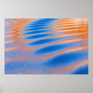 Klippenreflexion im Lake Powell Glen Canyon, UT Poster