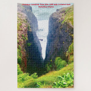 Klippenwanderung Dunmore East Waterford Irland Puz