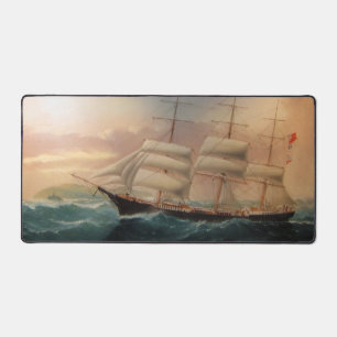 Klipper-Schiff Esther Roy 1898 Schreibtischunterlage