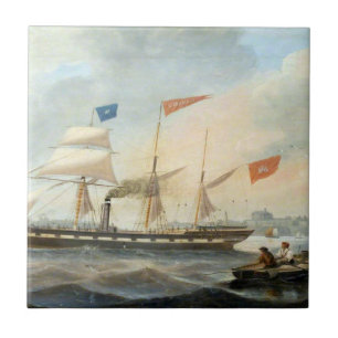 Klipper-Schiff Marshall 1847 Fliese