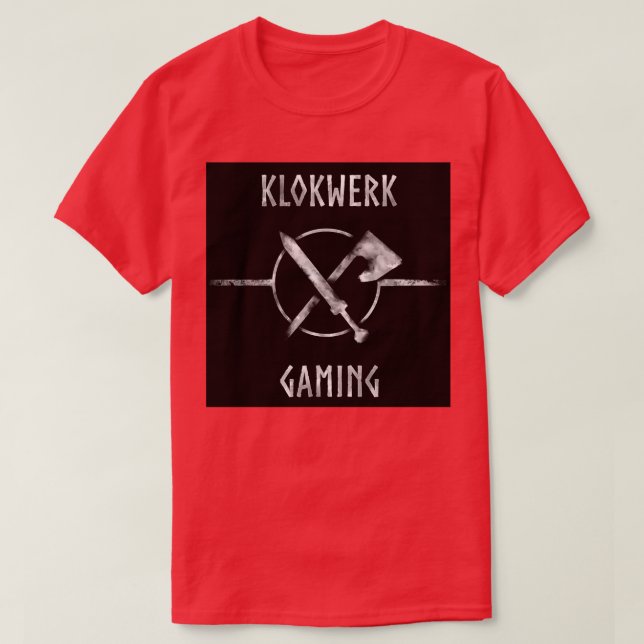 Klokwerk Gaming Classic TShirt (Design vorne)