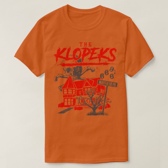 Klopeks House of Horrors T-Shirt (Design vorne)