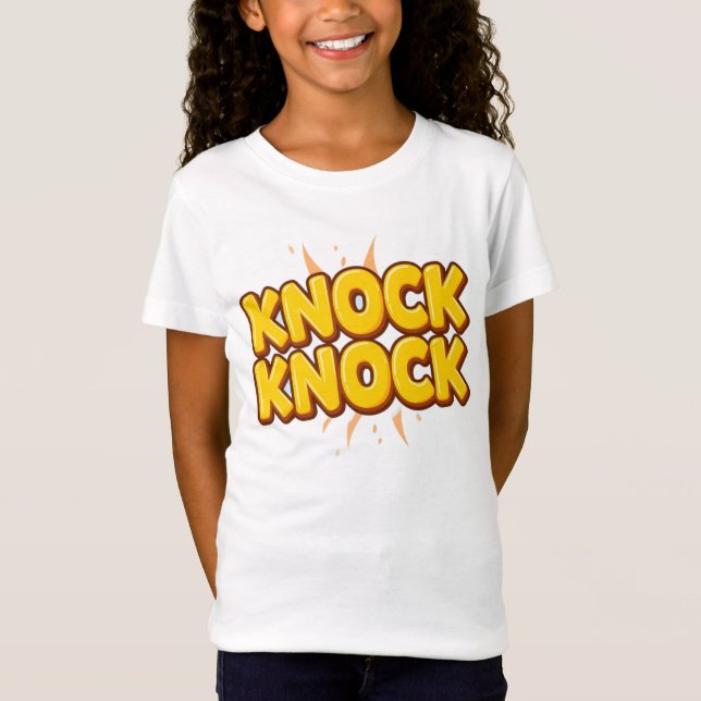 Klopf klopf T-Shirt (Vorderseite)