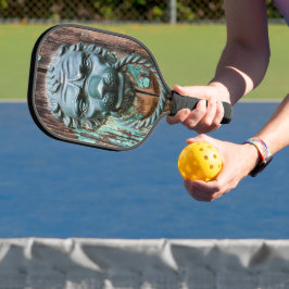 Klopfen an der Himmelstür Pickleball Schläger