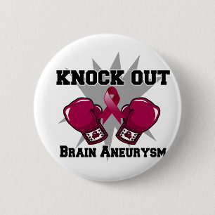 Klopfen Sie heraus Gehirn-Aneurysma Button