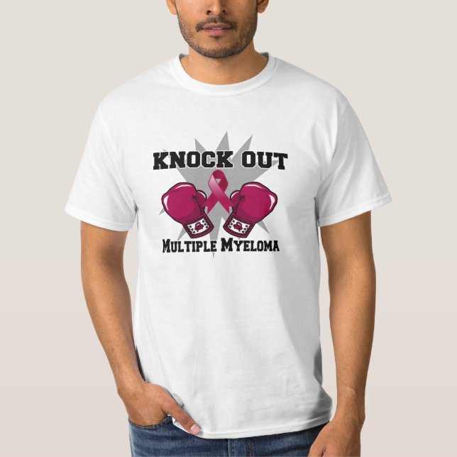 Klopfen Sie heraus multiples Myeloma T-Shirt (Vorderseite)