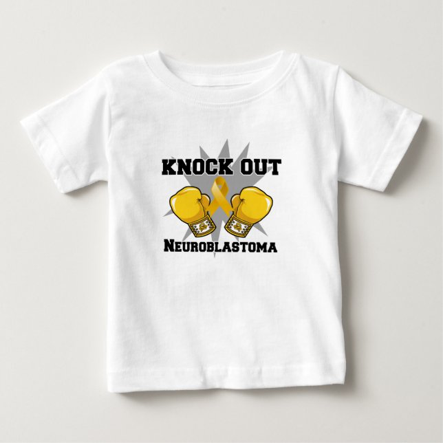 Klopfen Sie heraus Neuroblastoma Baby T-shirt (Vorderseite)