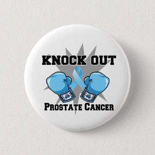 Klopfen Sie heraus Prostatakrebs Button