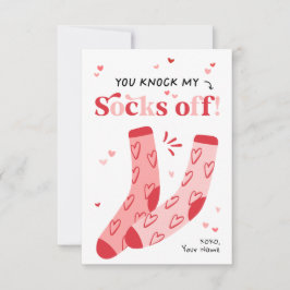 Klopfen Sie meine Socken aus dem Kinderstuhl Valen Einladung