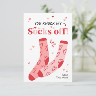 Klopfen Sie meine Socken aus dem Kinderstuhl Valen Einladung