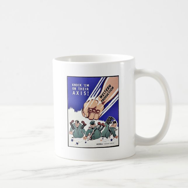 Klopfen Sie sie auf ihrer Achse, Kaffeetasse (Rechts)