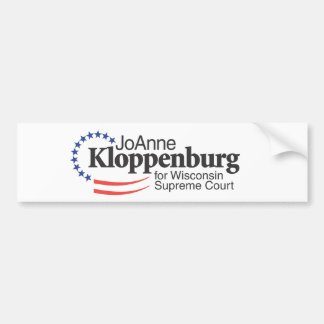 Kloppenburg für Wisconsin-Oberstes Gericht Autoaufkleber