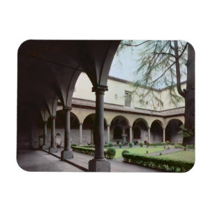 Kloster, 1442 wieder aufgebaut (Foto) Magnet