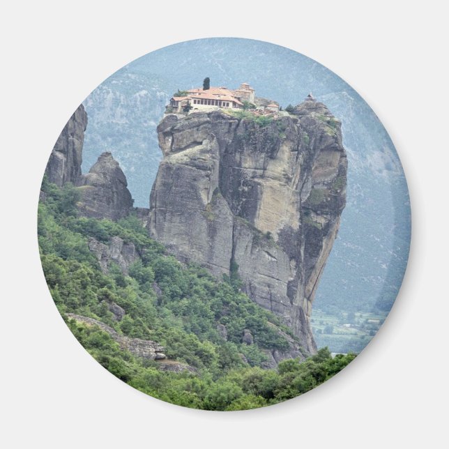 Kloster in Meteora, Griechenland, Europa Magnet (Vorne)