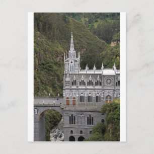 Kloster Las Lajas Basilica Kolumbien Postkarte