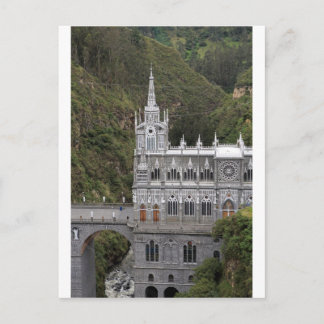 Kloster Las Lajas Basilica Kolumbien Postkarte