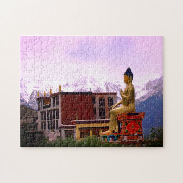 Kloster Likir & Sitting Buddha Maitreya /Ladakh (Horizontal)