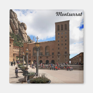Kloster Montserrat Magnet