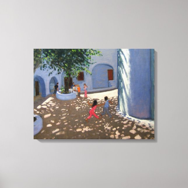 Kloster Mykonos Leinwanddruck (Vorderseite)