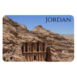 Kloster Petra Jordan Magnet