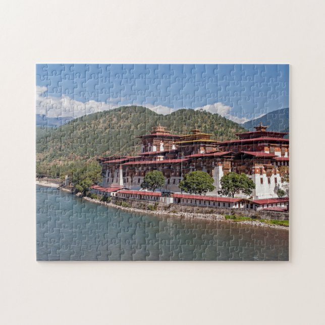 Kloster Punakha Dzong - Bhutan, Asien (Horizontal)