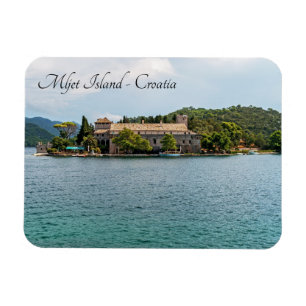 Kloster St. Maria auf der Insel Mljet - Kroatien Magnet