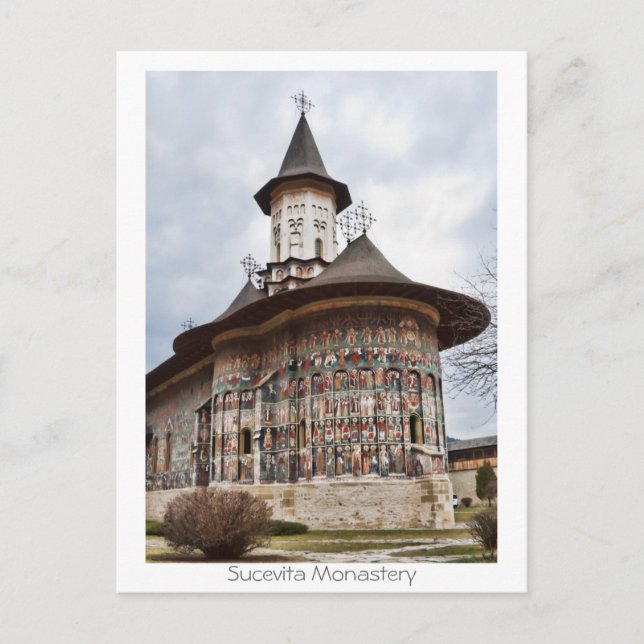 Kloster Sucevita Postkarte (Vorderseite)