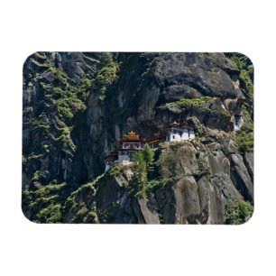 Kloster Taktsang an der Klippe, Paro, Bhutan Magnet