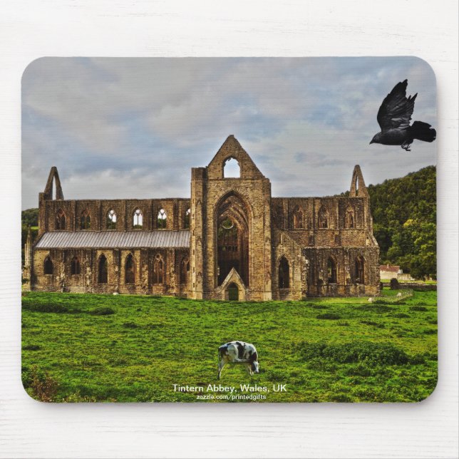 Kloster Tintern Abbey Zisterzienserkloster Pastora Mousepad (Vorne)