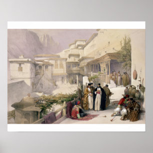 Kloster von St. Catherine, Berg Sinai, am 17. Poster