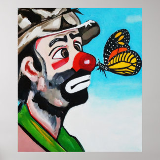 KLOWN UND SCHALTFLY KISS POSTER