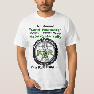Klr Logo mit 3 Jahrbüchern vordere nur Sache 2011 T-Shirt