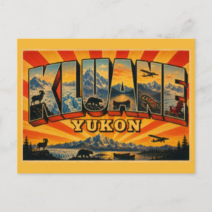 Kluane-Nationalpark Yukon  Postkarte