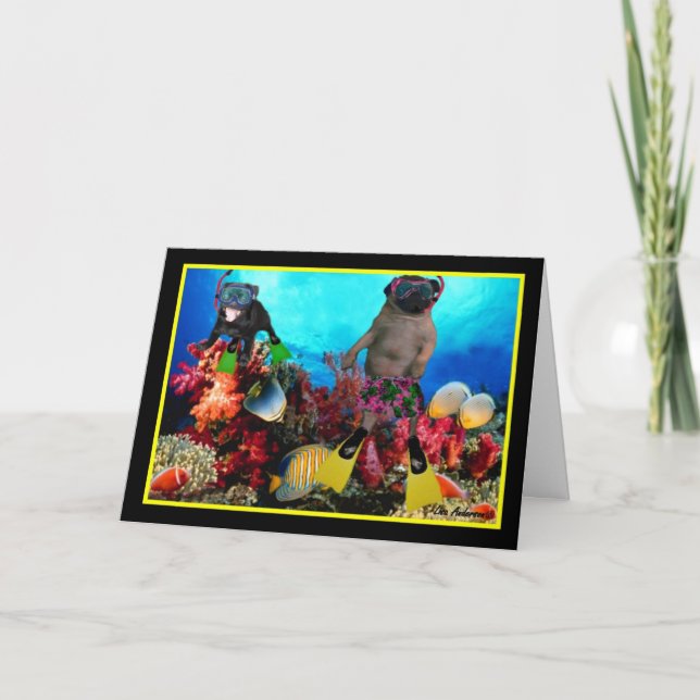 Klub Glub! Karte (Vorderseite)