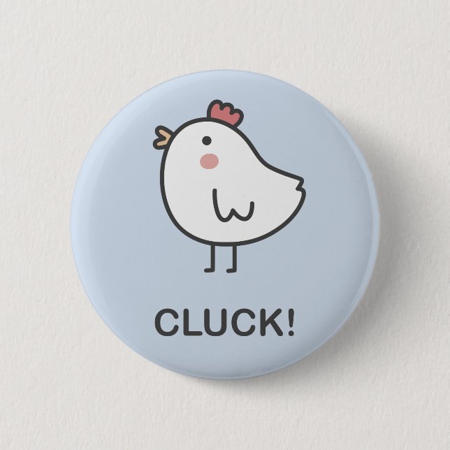 Kluck! Button (Vorderseite)