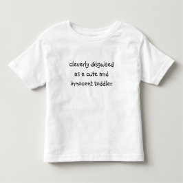 klug verkleideter Kleinkind-T - Shirt