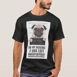 Klugapier-Mops T-Shirt