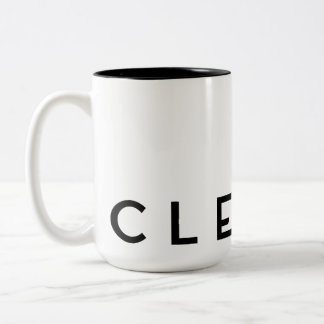 KLUGE ` Brennstoff-Tasse' Zweifarbige Tasse