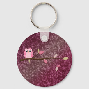 Kluge Eule Schlüsselanhänger