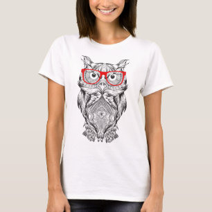Kluge Eule T-Shirt